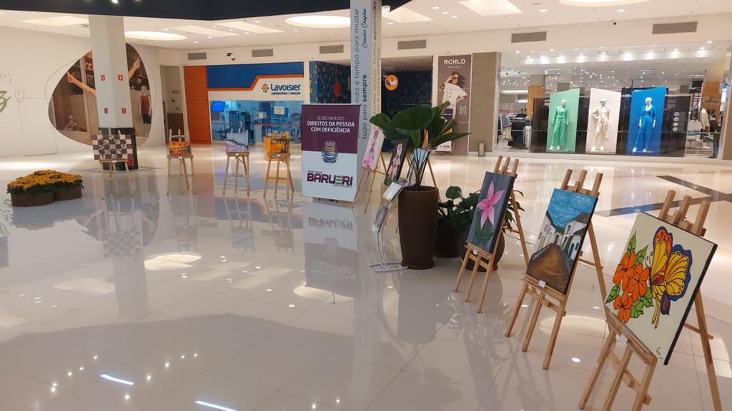 Exposição em telas da SDPD e Cultura colore o Parque Shopping