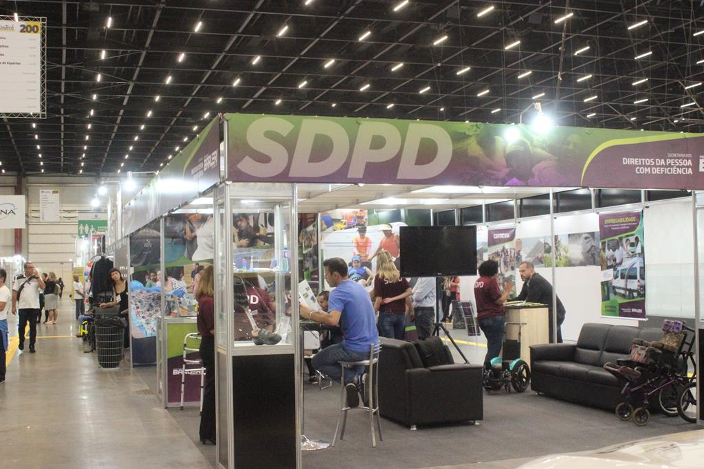 SDPD marca presença na maior feira de tecnologia assistiva da América Latina