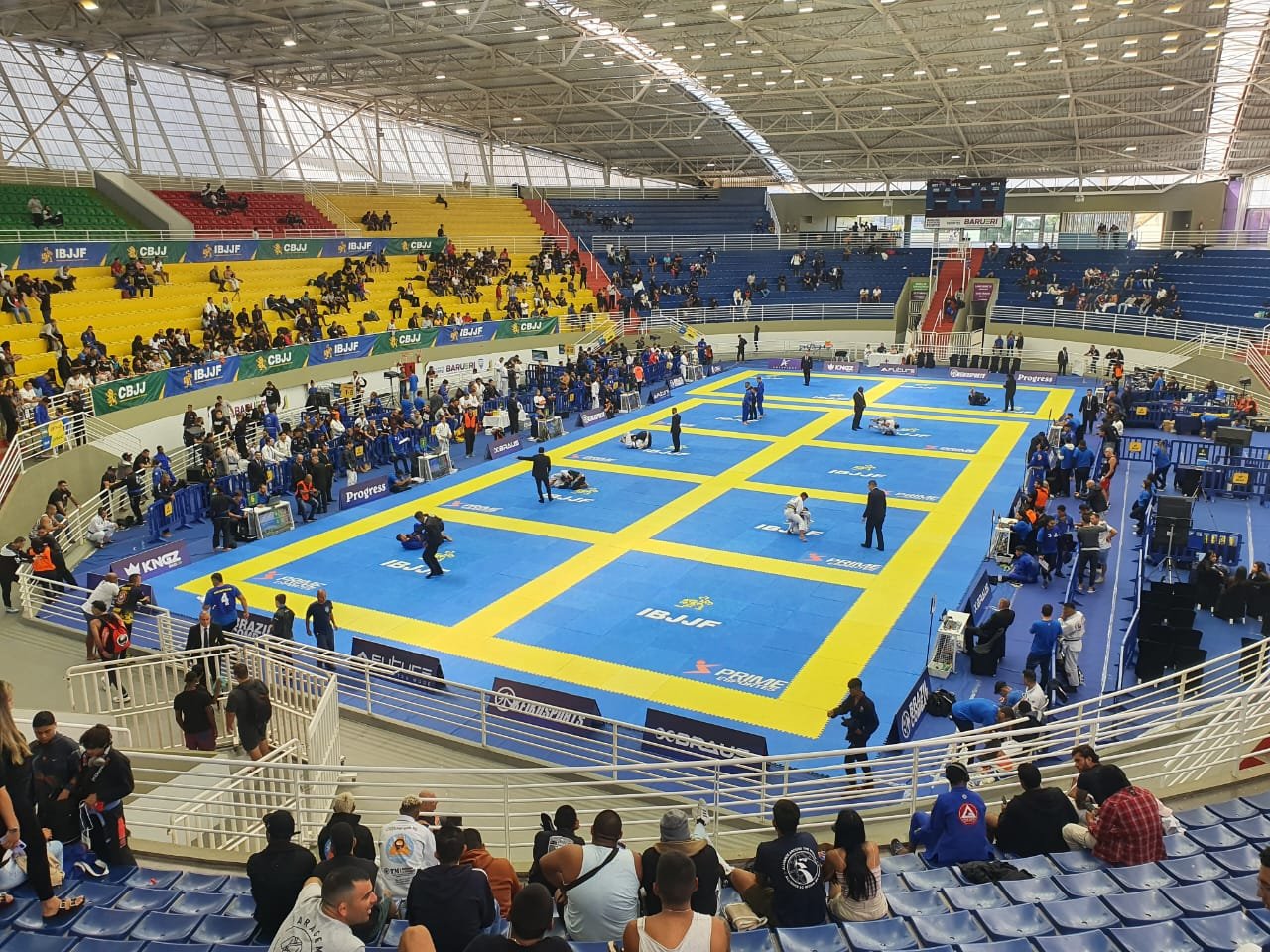 Campeonato Brasileiro de Jiu Jítsu movimenta Barueri até domingo, dia 15