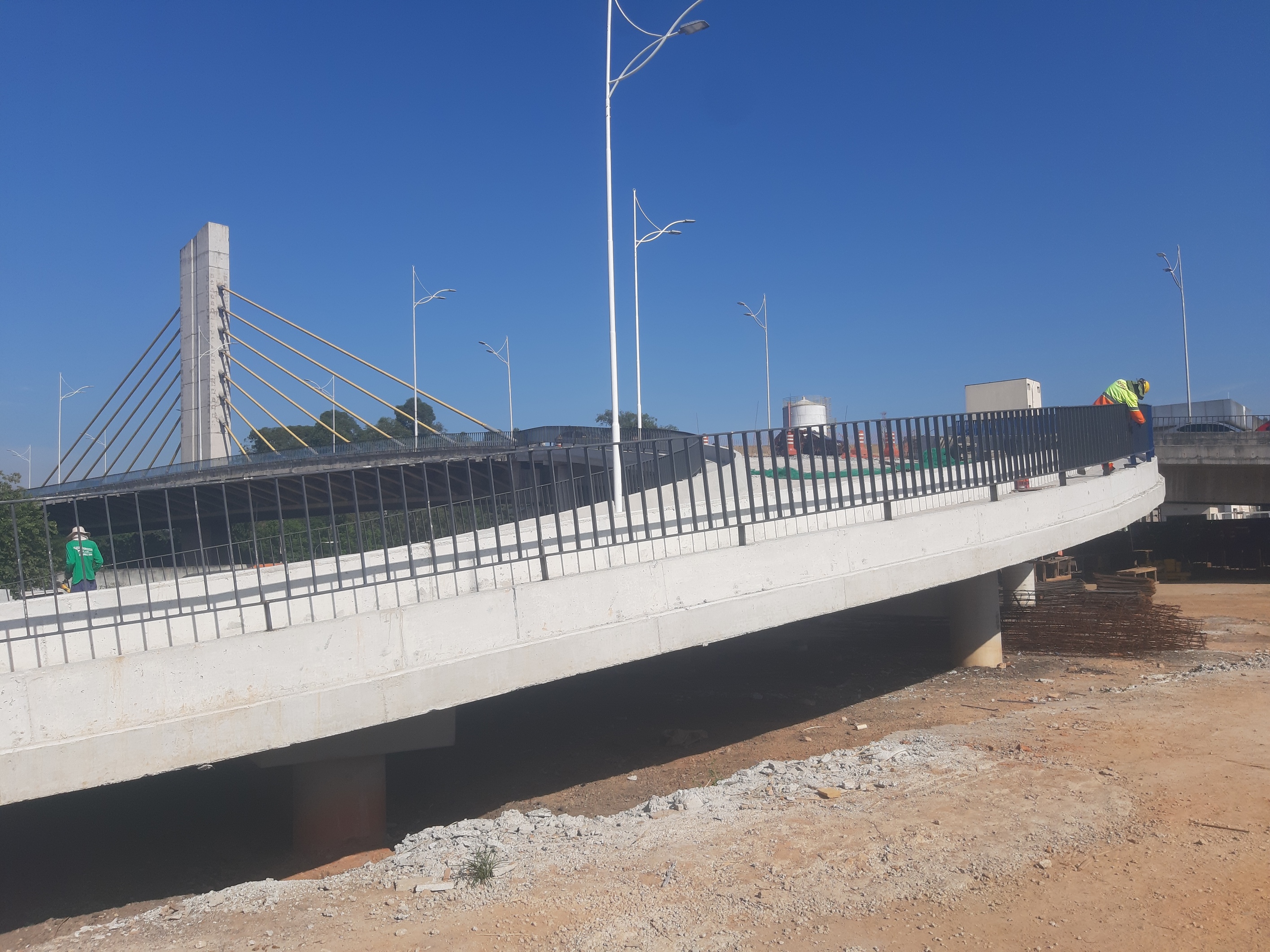 Alça de saída da ponte Akira Hashimoto facilitará acesso à Via Parque em Alphaville