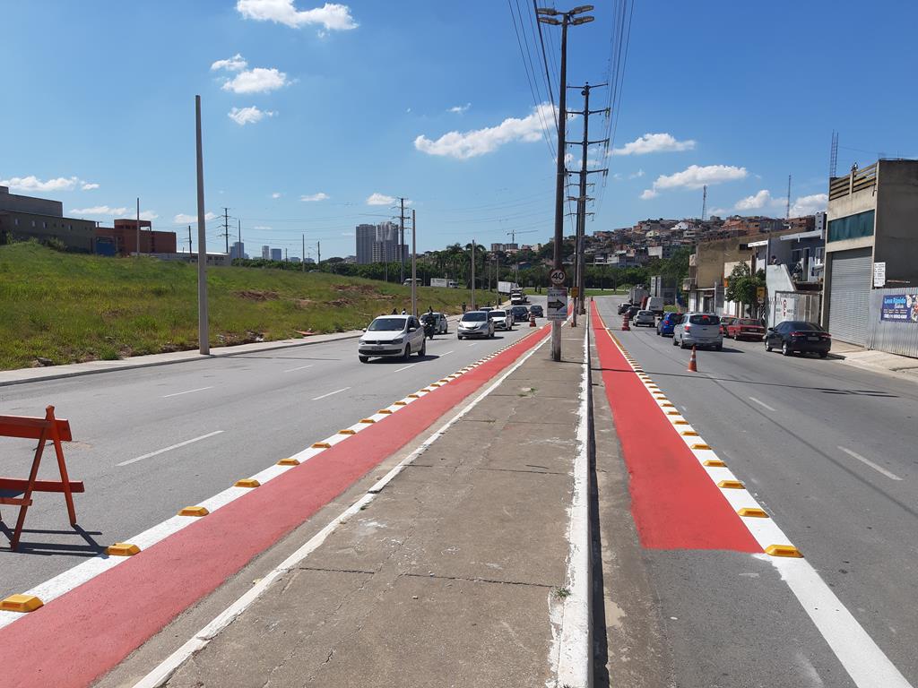 Prefeitura constrói ciclovia e ciclofaixa interligando Aldeia ao Parque Viana