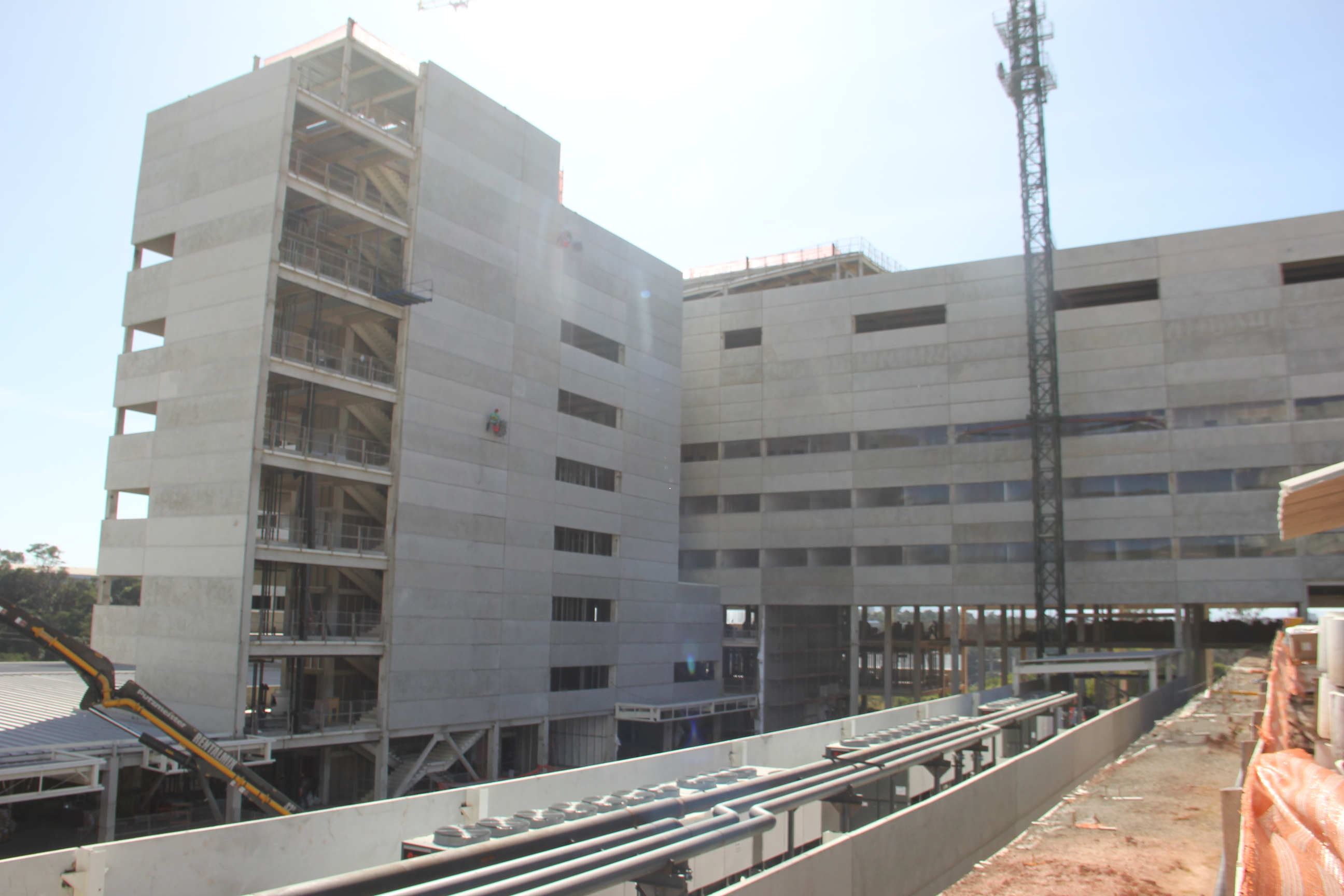 Obra do Hospital Regional segue em ritmo acelerado