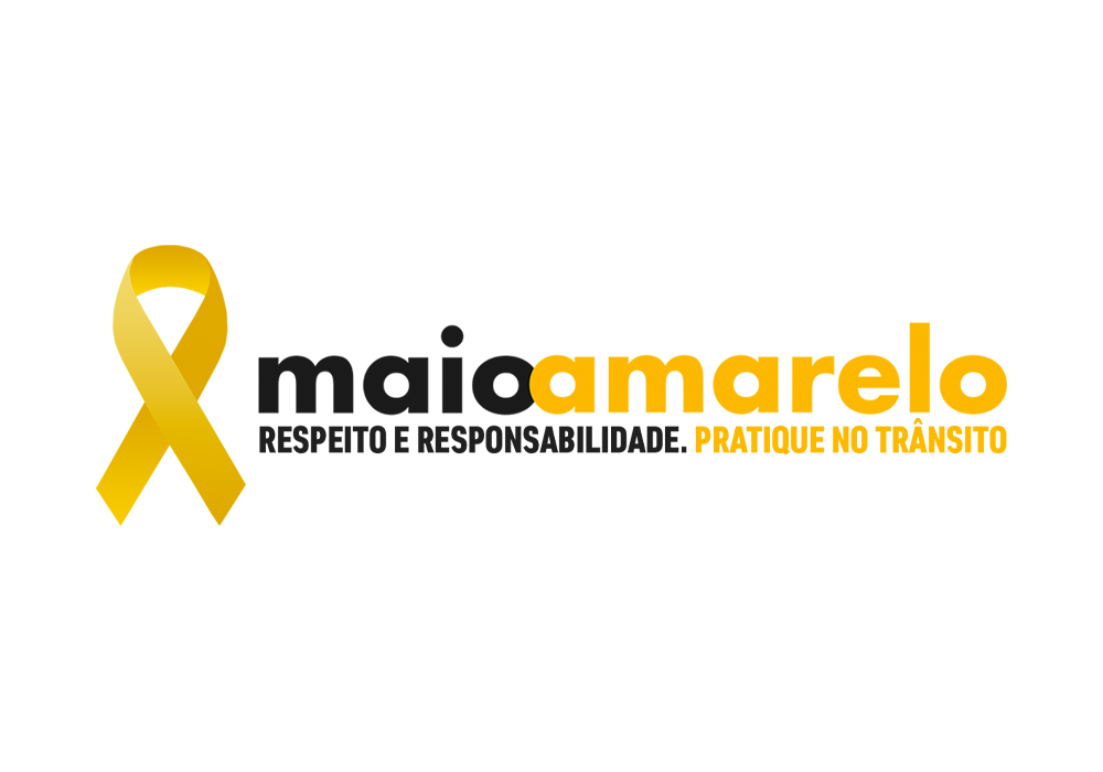 Maio Amarelo mês da conscientização para a redução da mortalidade no trânsito