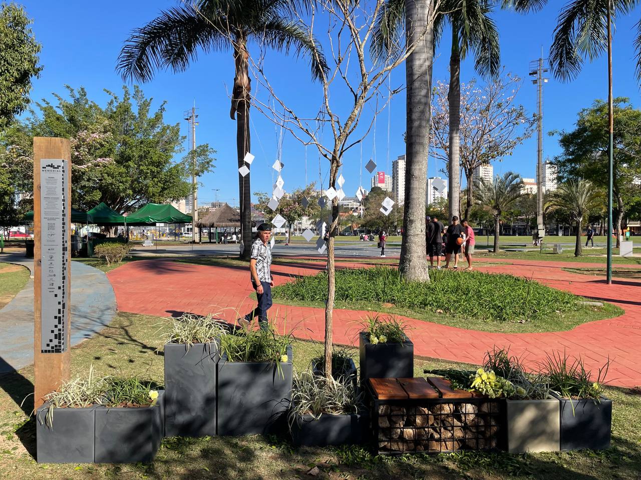 Memorial em homenagem às vítimas da Covid-19 é inaugurado no Parque Municipal Dom José