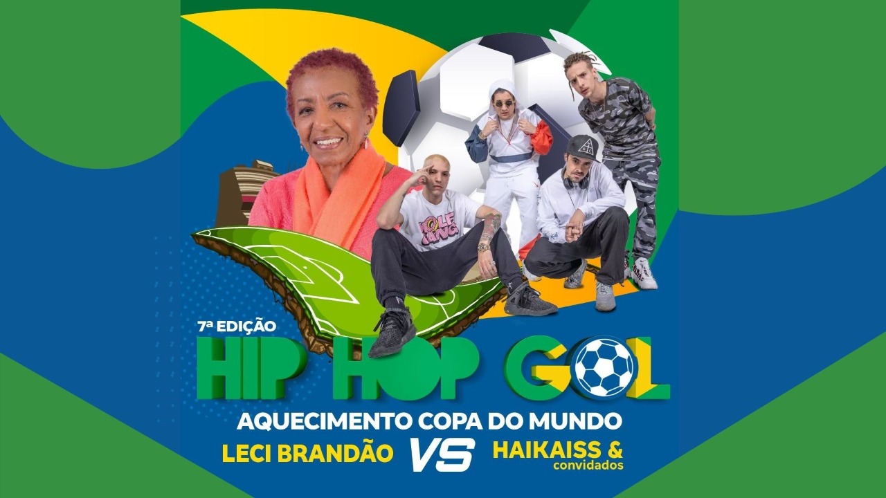 7ª edição do Hip Hop Gol acontece nesta segunda-feira dia 4